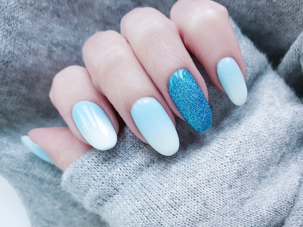 11 Different Shades Of Blue Ombre Nails That Are Trending Right Now